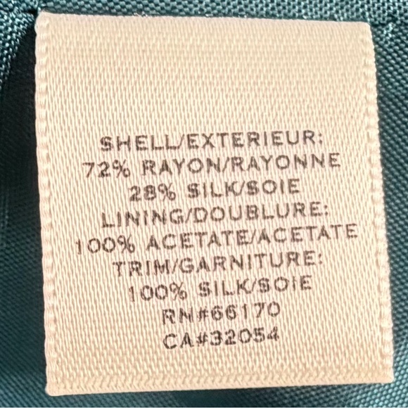 ANTHROPOLOGIE MOULINETTE SOEURS VELVET DRESS SIZE 4 TEAL BURNOUT FLORAL COQUETTE - Picture 5 of 10